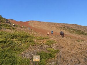 念願の富士山登頂へ！